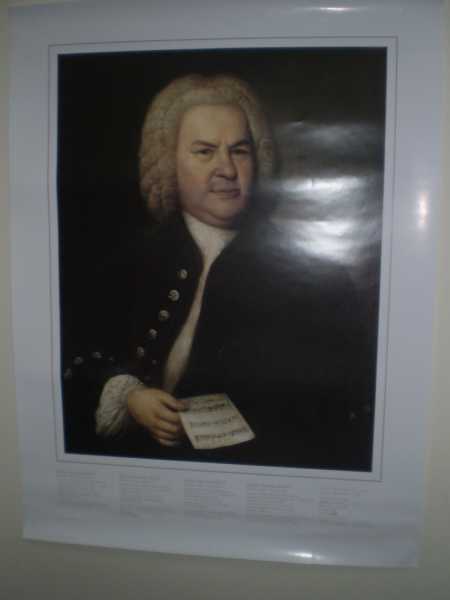 Bach Portresi Poster - 1