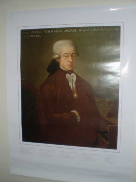 Mozart Portresi Poster - 1