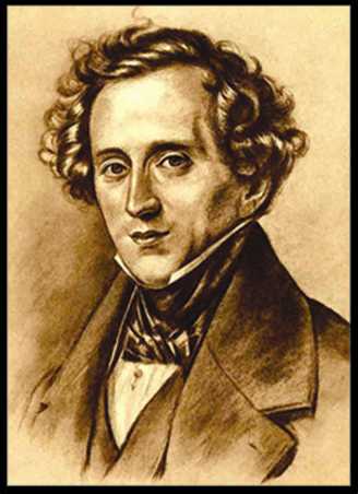Mendelssohn Portre Posteri - 1