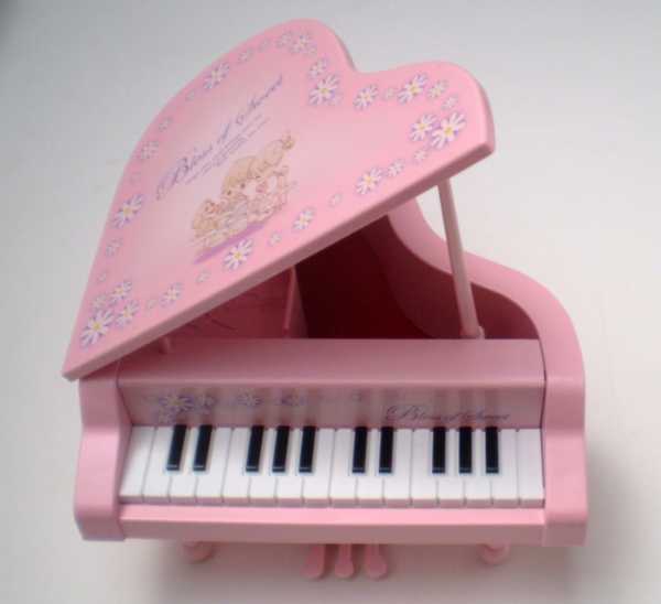 Pembe Kuyruklu Piyano Müzik Kutusu - 1