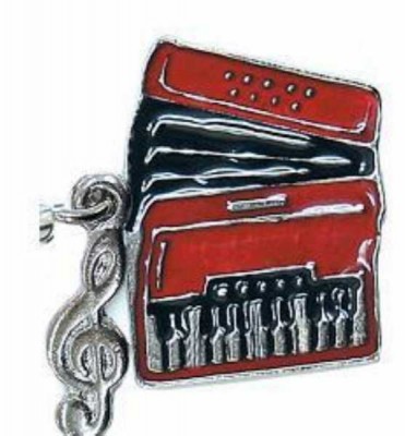 Akordiyon Kolye Ucu - Music Gifts