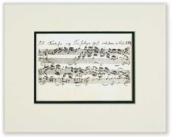 Besteciler - Bach Paspartu - 1
